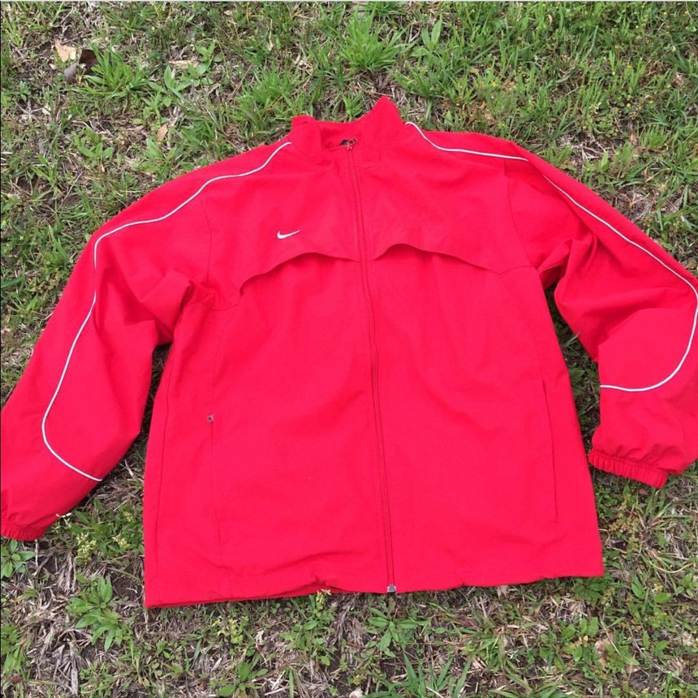 Red Nike jacket